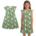 thumbnail image 1 of Teen Flower Girl Dresses Easter Outfit Crewneck Tank Top Toddler Summer Dresses Size 12-13 Years Girls Clothes, 1 of 4