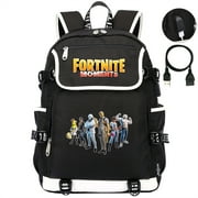 XOLIAN Teen School Backpack Lightweight Travel Daypack Waterproof Laptop Knapsack Student Bookbag with USB Charging Port