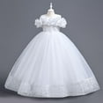 thumbnail image 1 of Teen Girl Dresses Summer Long Sleeve Spaghetti Strap Dress Crewneck Dresses Big Girls Dresses Size 14-16 Plus Spring Summer Midi Holiday Boho Dresses Vestidos Para NiñAs De 5 AñOs 8 Years, 1 of 1