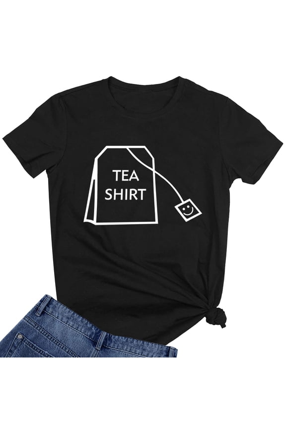 Teen Girl Funny C T-Shirt Women Cute Tops Junior Graphic Tee