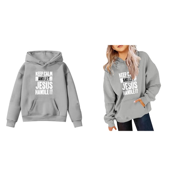 Teen Girl Hoodies Jesus Loves You Sweatshirt Long Sleeve Graphic Hoodies Warm Loose Pullover Top Cute Sweatshirts 12-13 Years Old Boy Clothes Cute Boy Girl Clothing