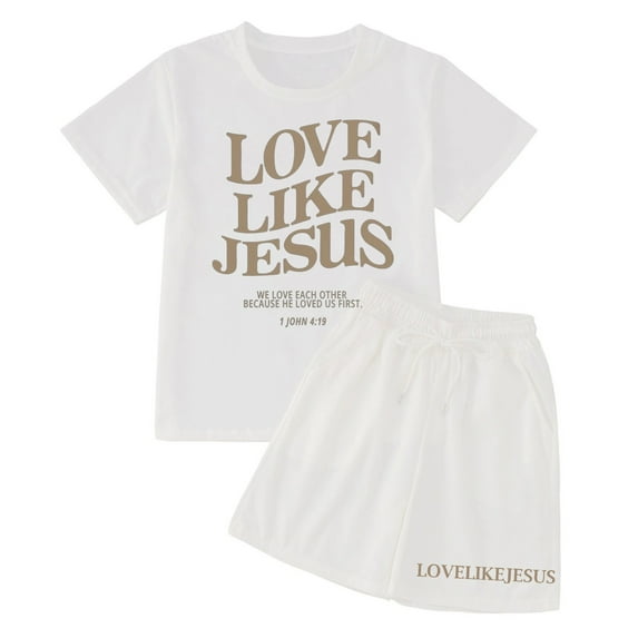 Teen Girl Pajamas Set Graphic Short Sleeve Pullover Crewneck Soft Shirts Shorts Set Summer Pajamas Sleepwear Outfits Teen Boys Size Clothes 13-14 Years