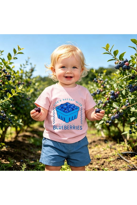 Teen Girl Shirts Size 3-4Y Kids Fruit Print Short Sleeve Crew Neck Comfort Daily Top Girls Tops