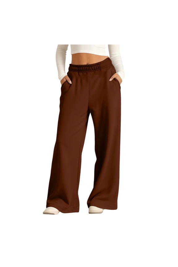 Teen Girl Sweatpants Baggy Oversized Cute Sweatpants Wide Leg Pants Swea𝐭 Pants High Waist Athletic Joggers Casual Pockets