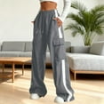 thumbnail image 1 of Teen Girl Sweatpants Elastic Waistband Straight Leg Fashion Girls Grey Sweatpants Back To School Clothes Teen Sweatpants Girls 15-16 years, 1 of 5