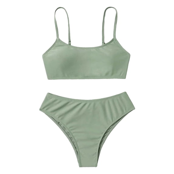 Girl Swimsuit Two Piece, Swim Suits for Girls 14-16 Upf 50+ Girls Swimsuit Quick Dry Water Sports Rash Guard Sets Tropical Beach Pool Swimwear