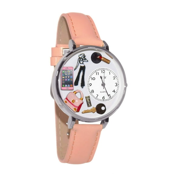 Teen Girl Watch in Silver (Large)