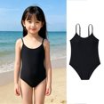 thumbnail image 1 of Girls Bathing Suit sleeveless Bathing Suit 1 Piece Cozy Cute Bathing Suits Girls Clothes Size 10-11 Years, 1 of 6