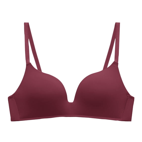 Teen Girls Bra Wireless Unlined Seamless Smoothing Cami Bras Light Full-coverage Comfort Sleep and Sport Bra