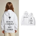 thumbnail image 1 of Teen Girls Hoodies Christian Sweatshirt Long Sleeve Graphic Hoodies Girls Casual Oversize Pullover Top Winter Clothes Toddler Boy Clothes 11-12 Years Cute&nbsp;Boy Girl&nbsp;Clothing, 1 of 6