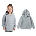 thumbnail image 1 of Teen Girls Hoodies Kids Grey Hoodie Long Sleeve Pullover Hoodie Sweatshirt Fall Clothes Teen Clothes for Girls 11-12 Years, 1 of 4