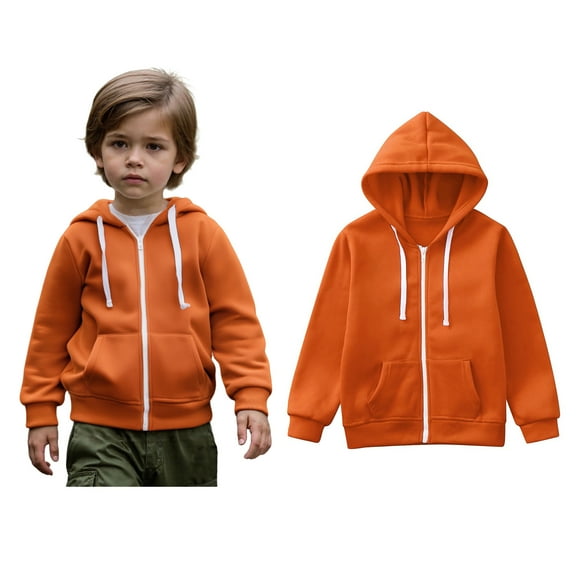 Teen Girls Hoodies Kids Zip up Hooded Casual Long Sleeve Hoodie Sweatershirt Pullover Fall Clothes Teen Boy Clothes 11-12 Years