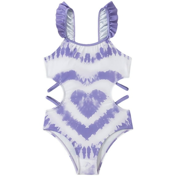Teen Girls One Piece Swimsuit Square Neck Tummy Control Bathing Suits Modest Swimwear with Padded 9-16 Years Girls Rash Guard Swimsuit