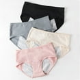 thumbnail image 1 of Teen Girls Period Panties Menstrual Underwear Leak-Proof Protective Briefs Cotton Soft Big Girls Panties, 1 of 14