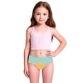 thumbnail image 1 of Girls Period Swimwear Two Pieces Bikini Set Bottom Swimwear Ice Print Swimsuit Kids Two Piece Bathing Sun Swim Trunks Rash Guard Swimsuits, 1 of 4