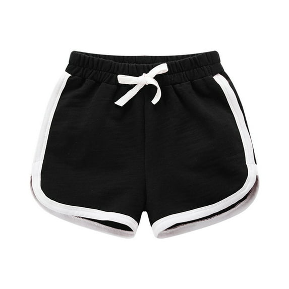 4T-16T Teen Girls Running Shorts Gym Workout Yoga Sport Performance Short Summer Beach Sports Shorts