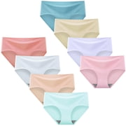 Teen Girls Seamless Underwear Big Girls Panties Comfortable No Show