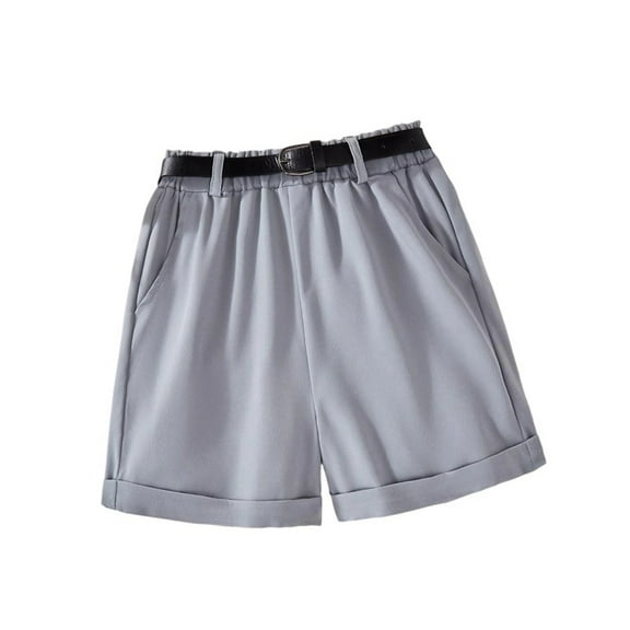 Teen Girls' Shorts Casual Loose High Waisted Shorts Summer Clothes Girls Soccer Shorts 11-12 Years Girls Clothes