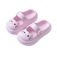 thumbnail image 1 of Teen Girls Slippers Soft Sole Pool Beach Outdoor Casual Sandals Lightweight Water Shoes For Kids Size 13.5-14T, 1 of 3