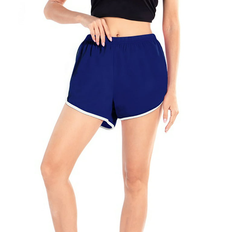 Beauty_yoyo Dolphin Shorts for Teen Girls & Women Cotton Running Gym Workout  Yoga Sport Performance Short with Pockets at  Women's Clothing store