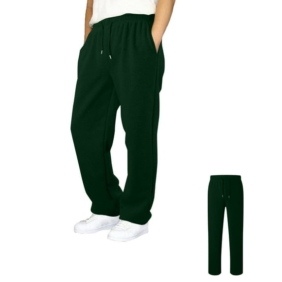 Teen Girls Sweatpants Girls Athletic Joggers with Pockets Adjustable Drawstring Loose Fit Girls Green Sweatpants 15-16 Years Boys Pants