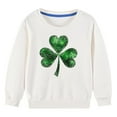 thumbnail image 1 of Teen Girls Sweatshirt Cropped Jumper Cute Printed Long Sleeves Sweatshirts Casual Crew Neck Fall Winter Pullover Tops Clothes Casual Comfy Fleece Jumper School Warm Girl Coat, 1 of 5