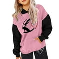 thumbnail image 1 of Teen Girls Sweatsuit Sets 2 Piece Sweatshirt with Leggings Pants Color Block Sweatshirt Long Sleeve Pullover Trendy Letter Printed Boys Fashion Size 8-9 Years, 1 of 6