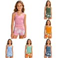 thumbnail image 1 of Teen Girls Swimsuits Girls Swimsuit With Shorts Two Piece Set Bathing Suit Girls Clothes Size 13-14 Years, 1 of 4