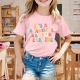 thumbnail image 1 of Teen Girls T Shirts Letter Short Sleeve Shirts For Girls Casual Summer Outfits For Girls Girls Shirts 160.00 Cute&nbsp;Girl&nbsp;Clothing, 1 of 3