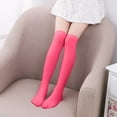 thumbnail image 1 of Teen Girls Thigh-High Stockings Over the Knee Socks Toddlers Kids Juniors Solid Stretchy Breathable Long School Uniform Boot Sock, 1 of 6