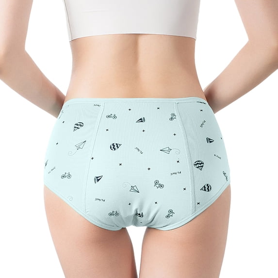 Girls' Underwear BigLeakproof Teenage First Comfortable & Breathable Kids Panties Size S