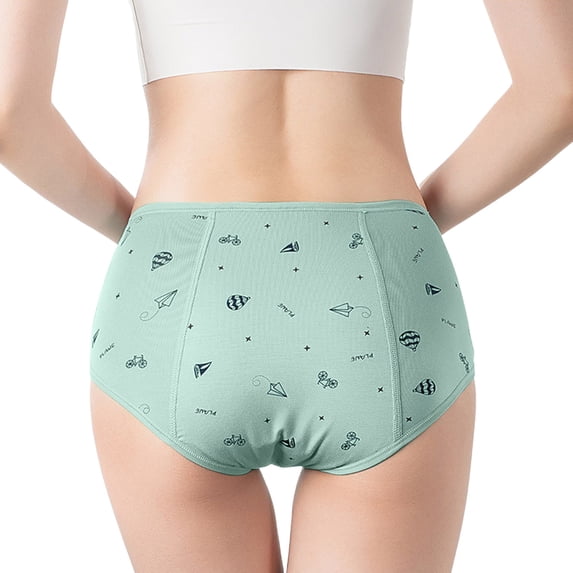 Girls' Underwear BigLeakproof Teenage First Comfortable & Breathable Kids Panties Size S