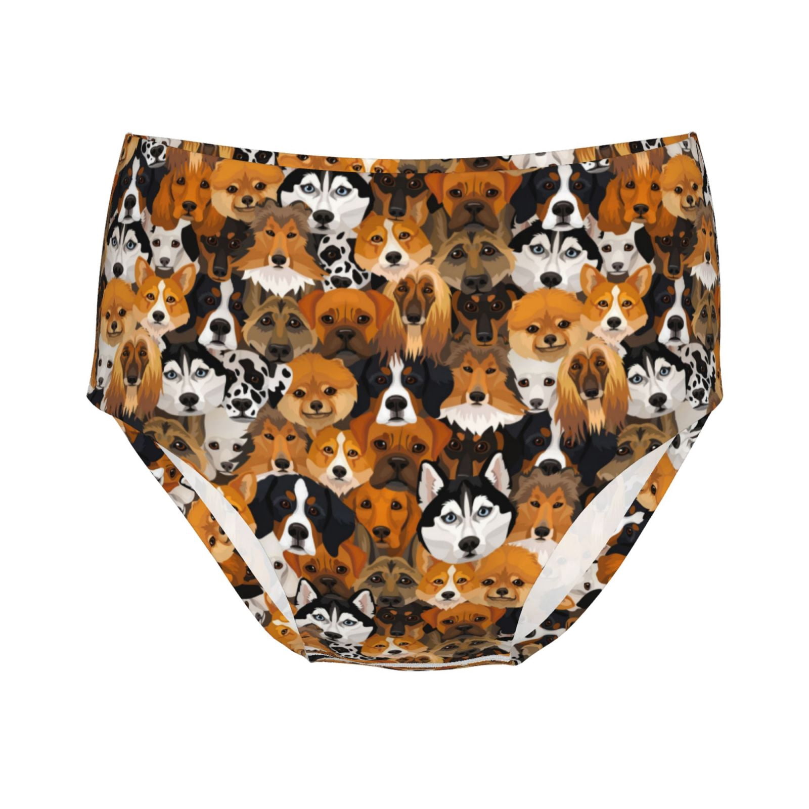 Teen Girls Underwear - Dogs Different Breeds Soft Cotton Briefs Panties ...