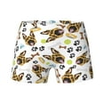 Teen Girls Underwear German Shepherd Dog No.1008 Cotton Soft Boxer
