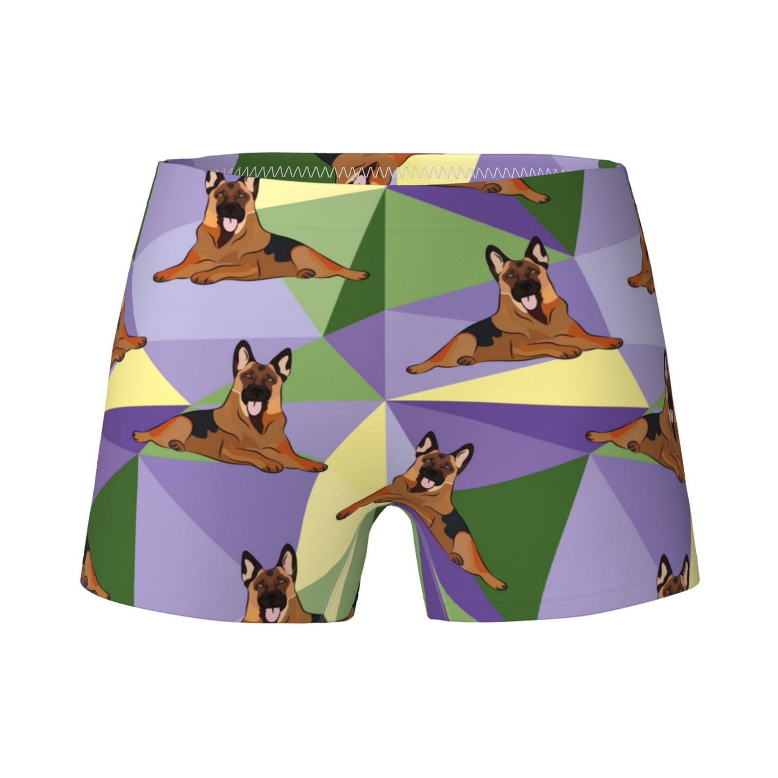Teen Girls Underwear German Shepherd Dog No.1011 Cotton Soft Boxer