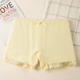 thumbnail image 1 of Teen Girls Underwear, Seamless Girls Panties, Girl's Boyshort (Yellow 5-6 years), 1 of 3