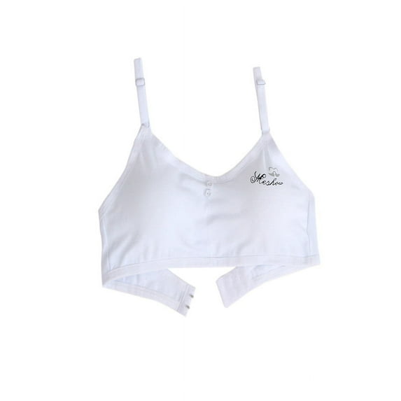 Teen Girls Underwear Soft Padded Cotton Bra for Sports Breathable Bra