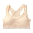 thumbnail image 1 of Teen Girls Wireless Jelly Bra Plus Size Supportive Seamless Bras Full Coverage Push Up Comfortable No Underwire Tshirt Bras,Size:13-18 Years, 1 of 3