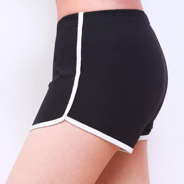 BTween Girls 4-Piece Active Performance Dolphin Shorts with Faux