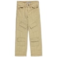 thumbnail image 1 of Teen Gs Girls' Poplin Cargo Pants - khaki, 5 (Little Girls), 1 of 4
