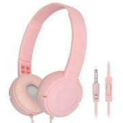 Teen Headphones, EEEkit Adjustable On-Ear Wired Headsets Earphones with Mic for Teens Boys Girls
