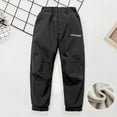 thumbnail image 1 of Teen Hiking Pants Boys Thermal Lined Waterproof Boys Active Pants Casual Outdoor Pants Boys Winter Pants 12-13 Years, 1 of 3