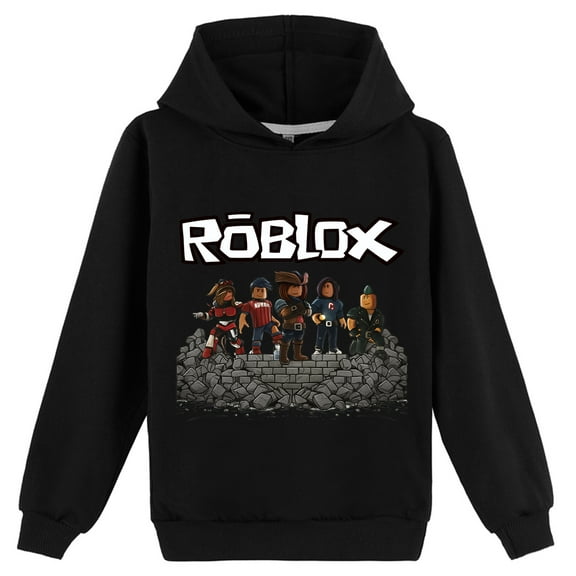 Teen Hooded Sweatshirt Fall Winter Game Roblox Casual Long Sleeve Hoodie for Boy Girls