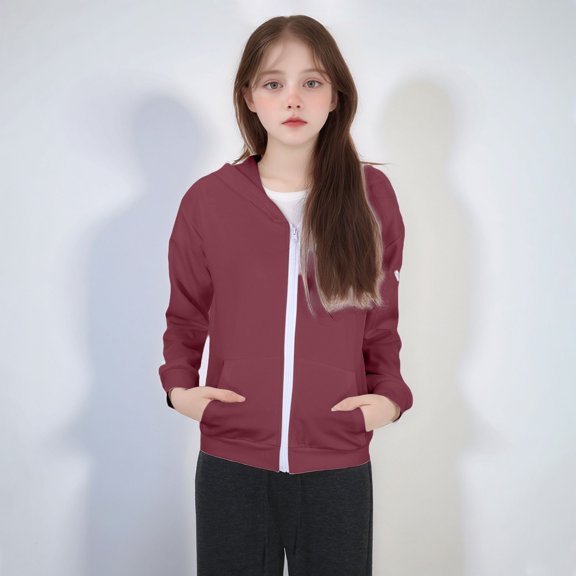 Teen Hoodie Sweatshirt Long Sleeve Purple Sweatshirt Kids Crew Neck Cute Pullover Relaxed Fit Tops Winter Clothes 10-11 Years Girls Clothes