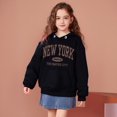 thumbnail image 1 of Teen Hoodies for Boys Kids Black Hoodies Long Sleeve Casual Basic Pullover Sweatshirt Hoodie Warm Fall Winter Clothes Little Girl Clothes 11-12Years Cute&nbsp;Boy Girl&nbsp;Clothing, 1 of 4