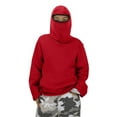thumbnail image 1 of Teen Hoodies Boys Kids Red Hoodie Casual Long Sleeve Classic Hoodie Warm Fall Winter Clothes Girls Hoodies Size 11-12 Years, 1 of 9