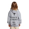 thumbnail image 1 of Teen Hoodies Jesus Loves You Hoodies Long Sleeve Graphic Hoodies Comfy Loose Pullover Top New Year Sweatshirts 11-12 Years Old Girl Clothes Cute&nbsp;Boy Girl&nbsp;Clothing, 1 of 6