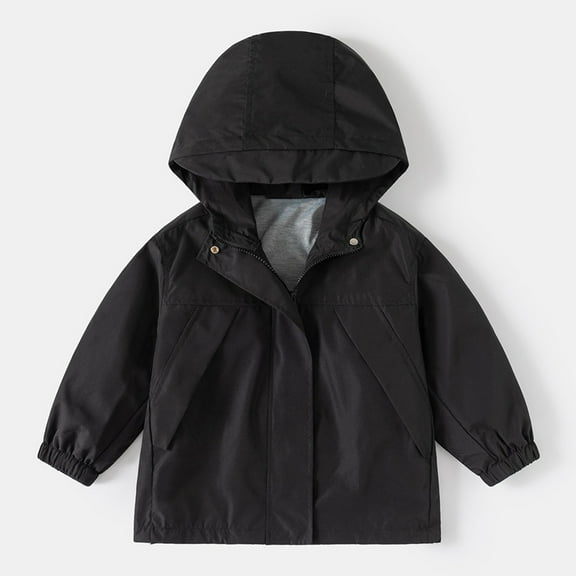 Teen Jackets Kids Windbreaker Zipper Hoodies Light Jacket For Girls Fall Coat Teen Girls Clothing 10-11 Years