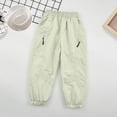 thumbnail image 1 of Kids Hiking Pants Lightweight Windproof Boys Active Pants Outdoor Pants 12-13 Years Girls Pants, 1 of 7