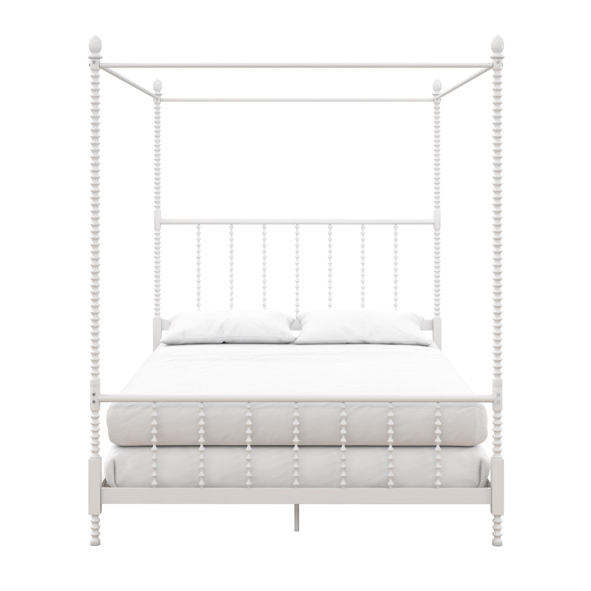 Novogratz Teen Hayden Metal Canopy Bed Frame, Full Size